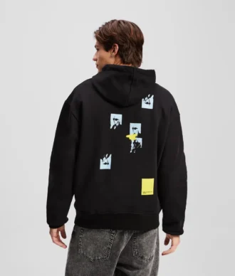 KARL PRINT HOODIE