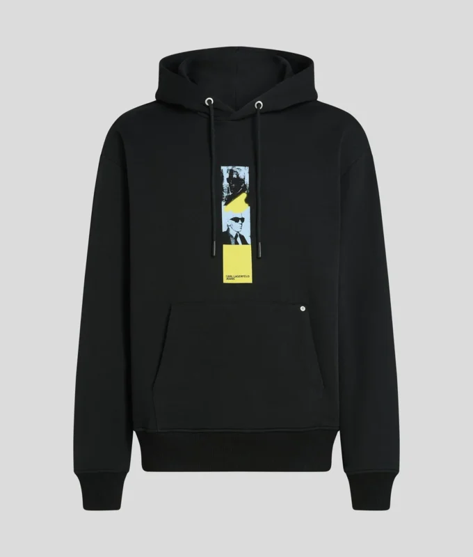 KARL PRINT HOODIE