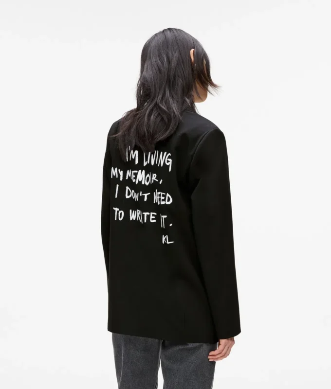 Karl quote blazer