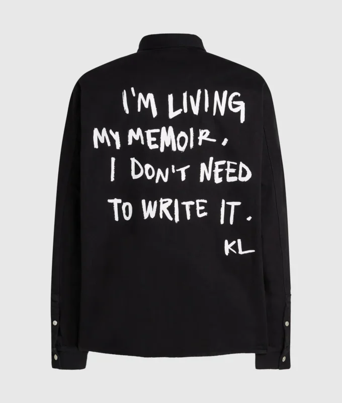 Karl quote overshirt