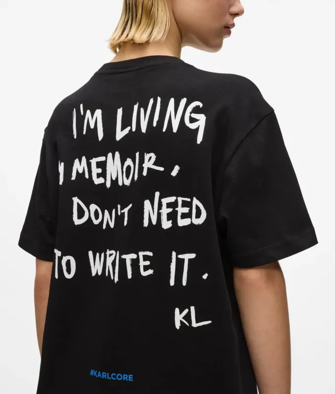 Karl quote T-shirtjurk