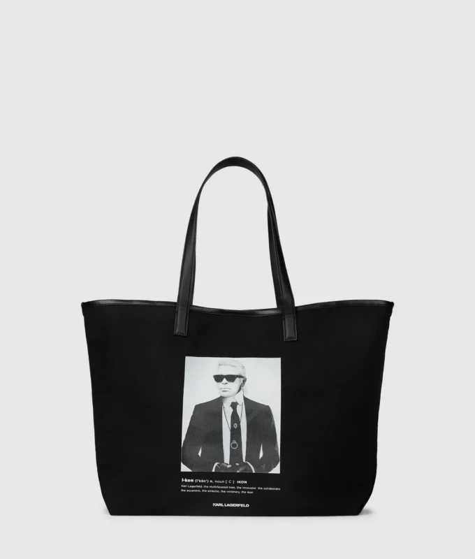 Karl shopper met fotoprint