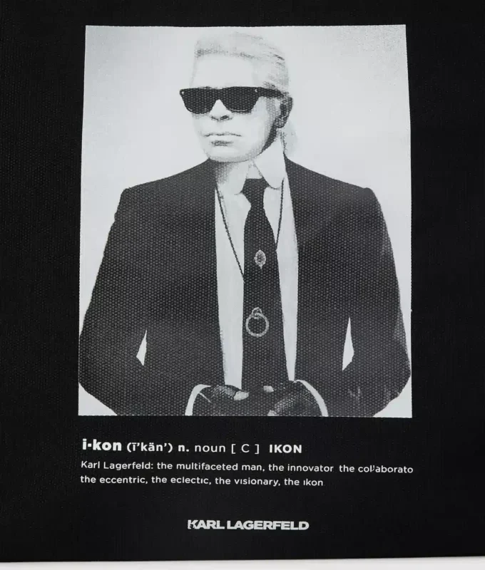 Karl shopper met fotoprint