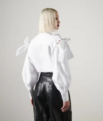 KARL STUDIO SHIRT MET STRIKDETAIL