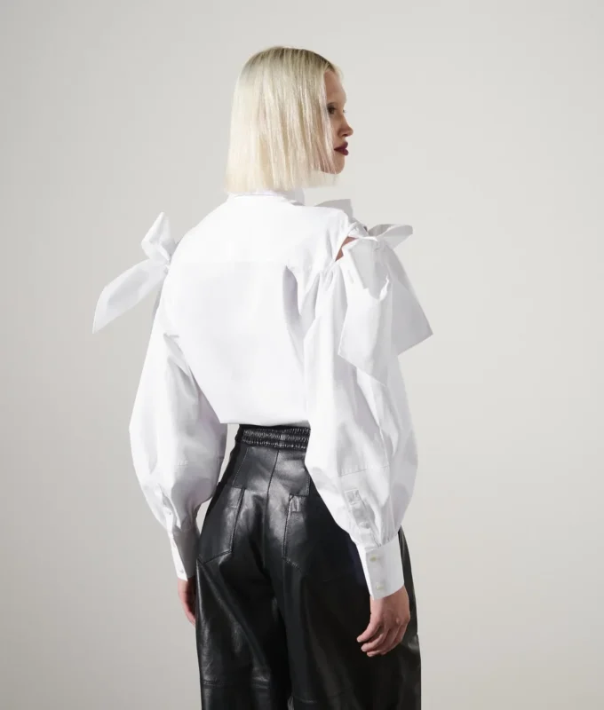 KARL STUDIO SHIRT MET STRIKDETAIL