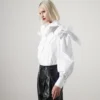 KARL STUDIO SHIRT MET STRIKDETAIL