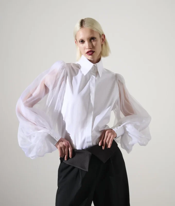 KARL STUDIO ZIJDEN HEMDSHIRT