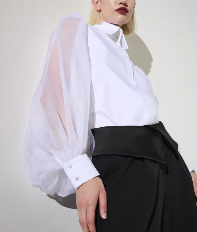 KARL STUDIO ZIJDEN HEMDSHIRT