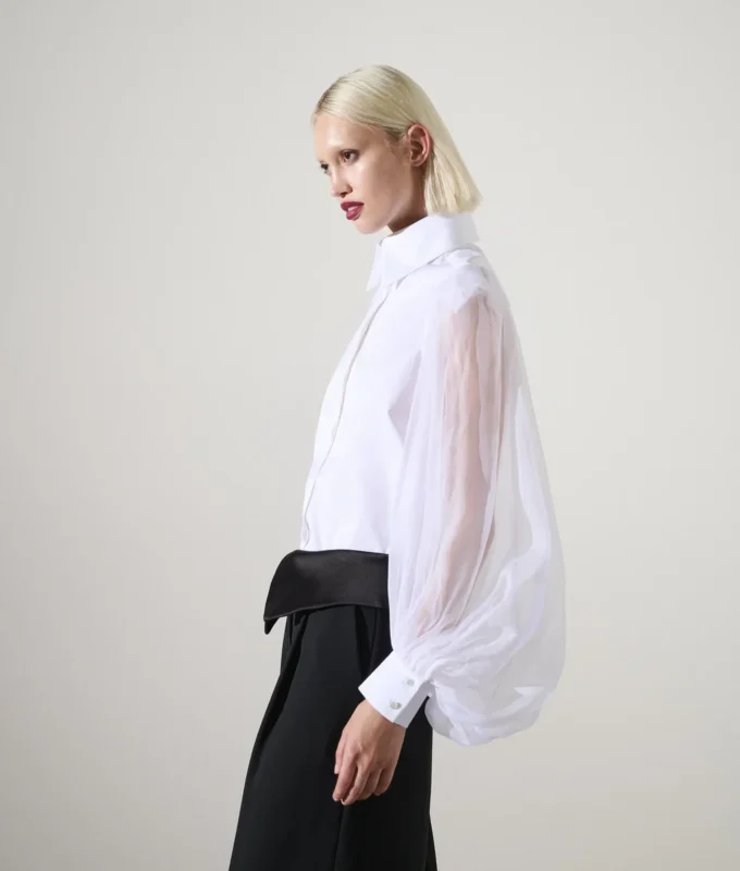 KARL STUDIO ZIJDEN HEMDSHIRT