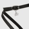 Karmel sandalen met hak en enkelbandje