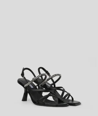KARMEL SIGNIA SANDALEN MET KETTINGRIEM EN HIEL