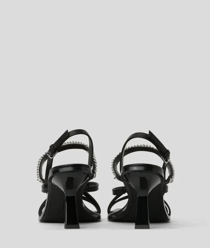KARMEL SIGNIA SANDALEN MET KETTINGRIEM EN HIEL