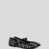 KARO MIRROR STUDS BALLETFLATS