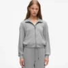 Kenmerkend loungesweatshirt met ritssluiting