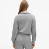 Kenmerkend loungesweatshirt met ritssluiting