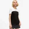 Kenmerkend monochroom T-shirt