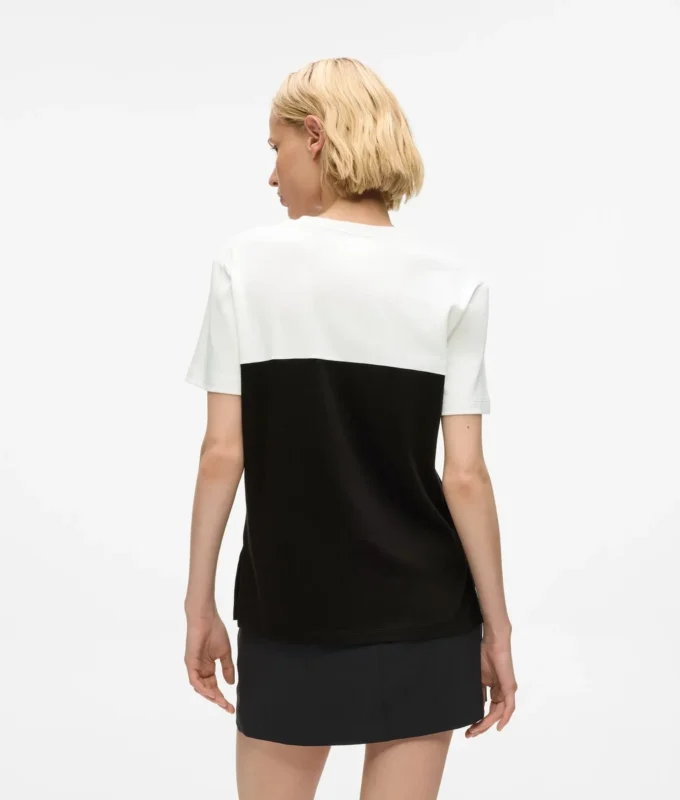 Kenmerkend monochroom T-shirt