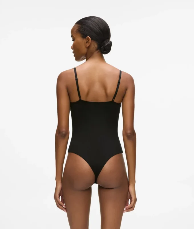 Kenmerkende bodysuit met hoge beenuitsnijding