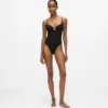 Kenmerkende bodysuit met hoge beenuitsnijding
