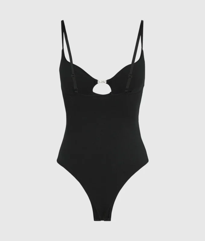 Kenmerkende bodysuit met hoge beenuitsnijding