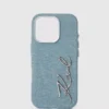 Kenmerkende denim iPhone 16 Pro-hoes