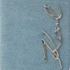 Kenmerkende denim iPhone 16 Pro Max-hoes