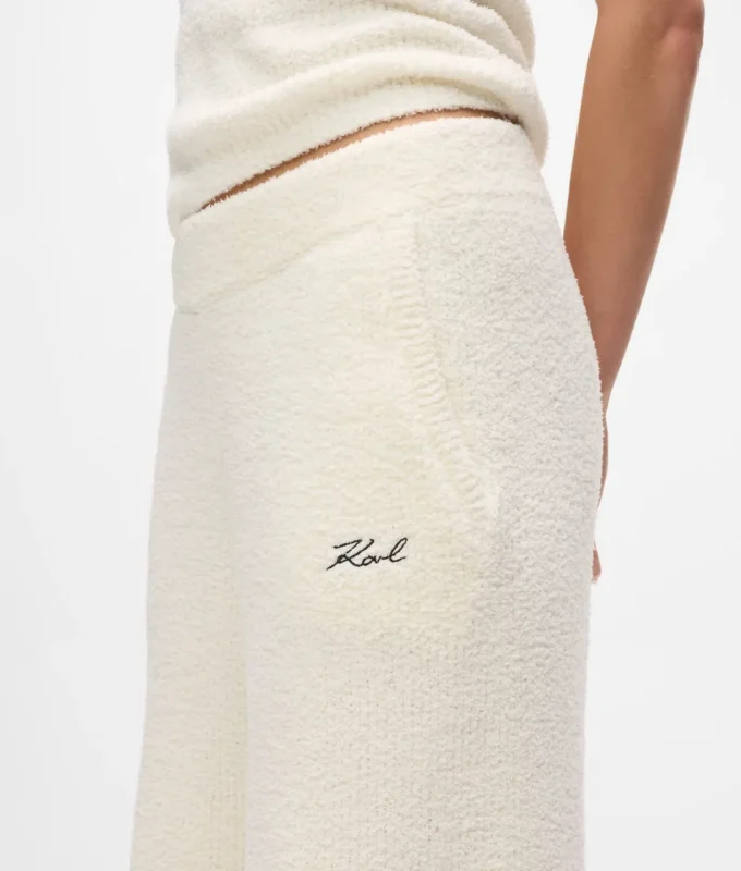 Kenmerkende fleece lounge broek