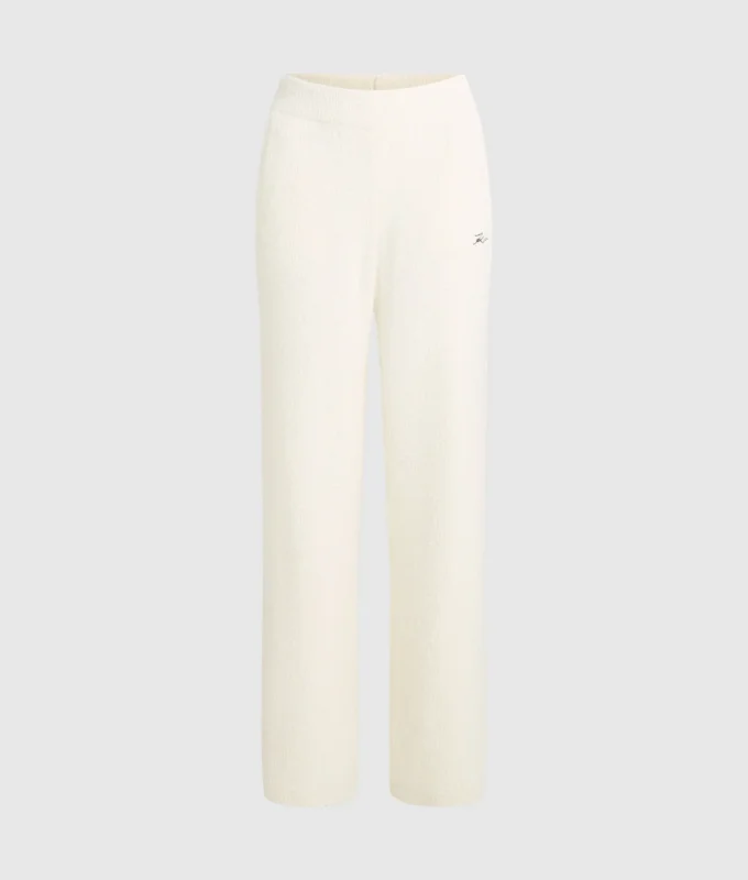 Kenmerkende fleece lounge broek