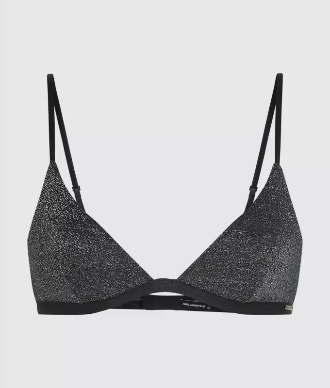 Kenmerkende metallic bralette