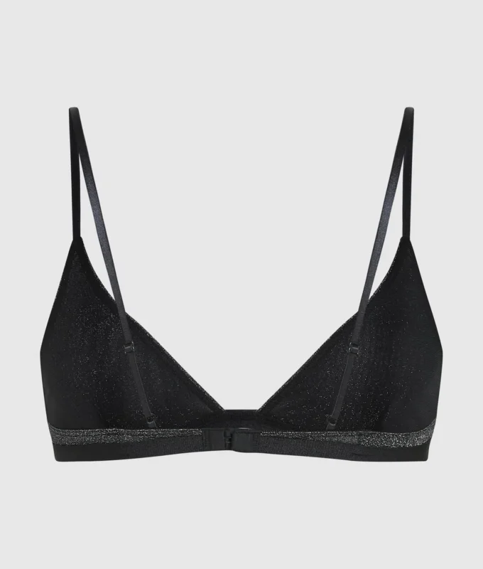Kenmerkende metallic bralette