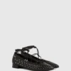 Kerrie ballerina’s met lange veters