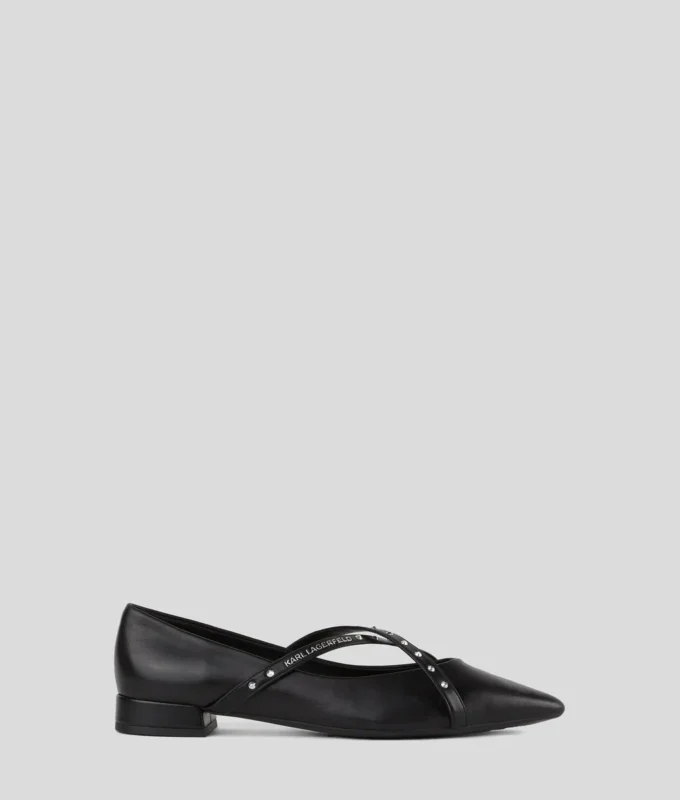 KERRIE KROSSTRAP STUDS FLATS