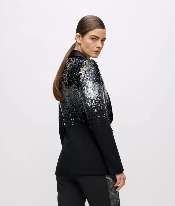 KL Studio blazer met pailletten