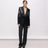 KL Studio blazer met pailletten