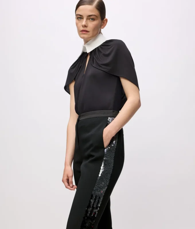 KL Studio broek met pailletten