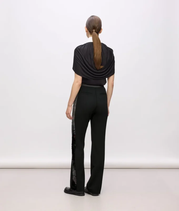 KL Studio broek met pailletten