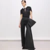 KL Studio broek met strikdetail