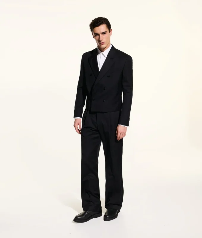 KL STUDIO DOUBLE-BREASTED BLAZER