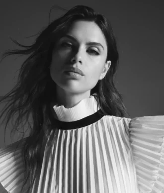 KL STUDIO GEPLOOIDE BLOUSE