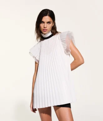 KL STUDIO GEPLOOIDE BLOUSE