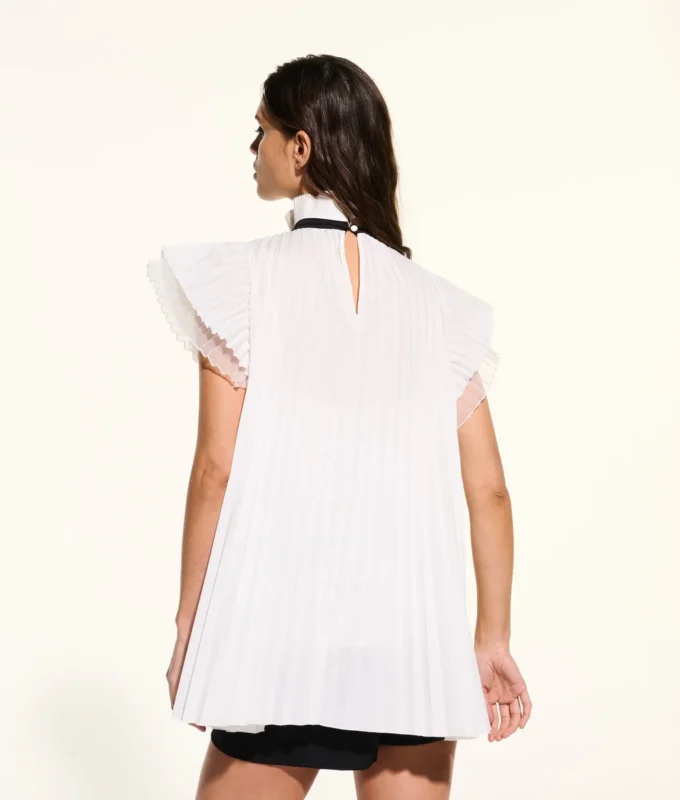 KL STUDIO GEPLOOIDE BLOUSE