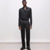 KL Studio satijnen broek met details