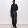 KL Studio shirt met contrasterende biezen