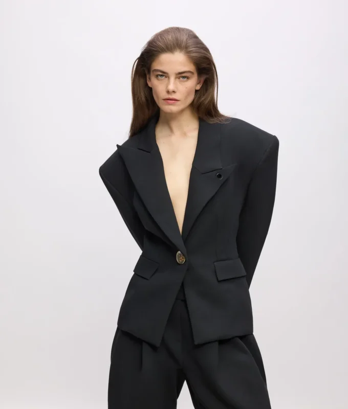 KL Studio volumineuze blazer