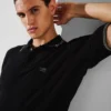 KL X BORSALINO GEBREID POLOSHIRT