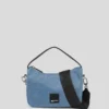 KLJ BOX LOGO GECOATE MINI HOBO TAS