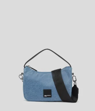 KLJ BOX LOGO GECOATE MINI HOBO TAS