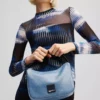 KLJ BOX LOGO GECOATE MINI HOBO TAS