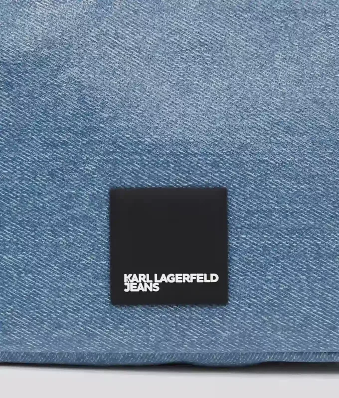 KLJ BOX LOGO GECOATE MINI HOBO TAS