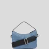 KLJ BOX LOGO GECOATE MINI HOBO TAS